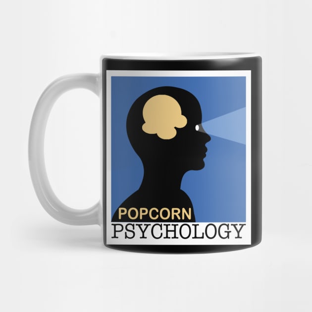 Popcorn Psychology Blue Logo by Popcorn Psychology